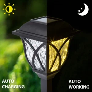 10 Pack Solar Yard Lights