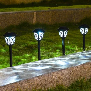 10 Pack Solar Yard Lights