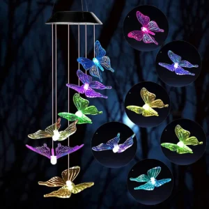 Butterfly Wind Chime Lamp