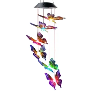 Butterfly Wind Chime Lamp