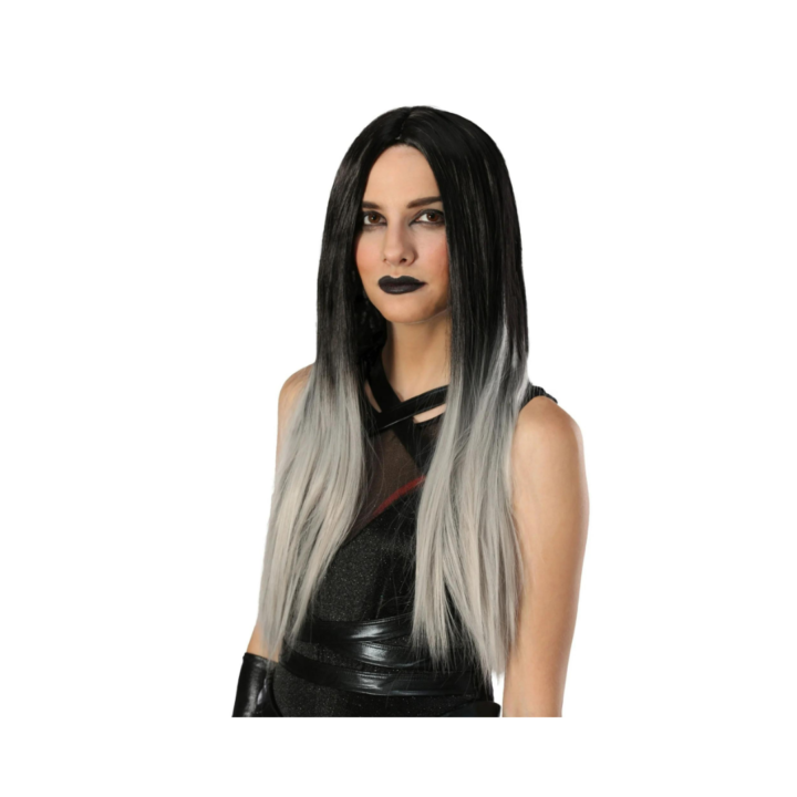 Women's Black and Grey Ombre Wig - Standard - Image 2